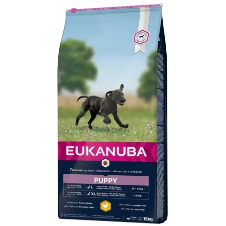 Eukanuba Puppy Large penturuoka isolle koiralle