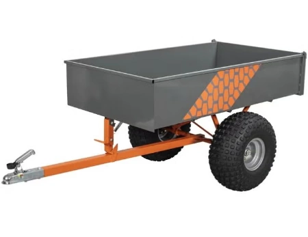 Mönkijän peräkärry kipillä 600 kg