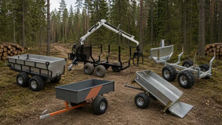 tukkikärryt mönkijään