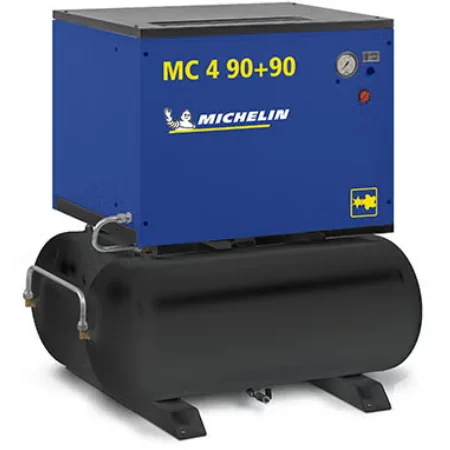 Michelin Ruuvikompressori 3Kw 2X90L 10 Bar