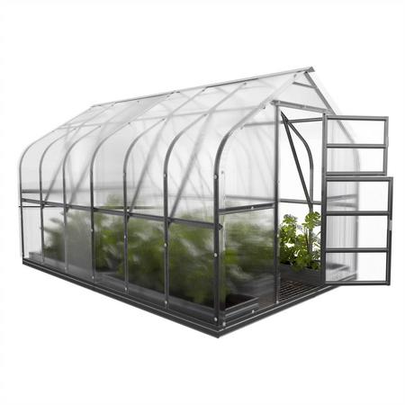 Kasvihuone Standard KLASIKA 10 m2, 2,5 m x 4 m, 6 mm polykarbonaatti (2 kattoikkunaa)