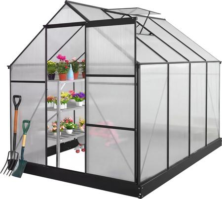 Kasvihuone 4,75 m² alumiinirungolla, Mayer Garden