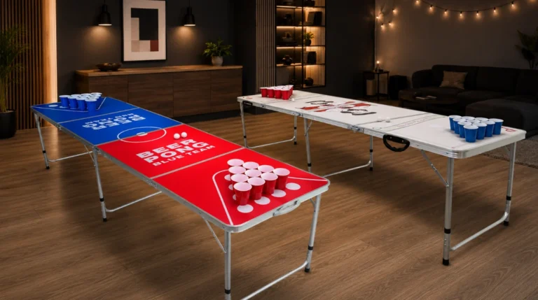 Paras beer pong pöytä testi