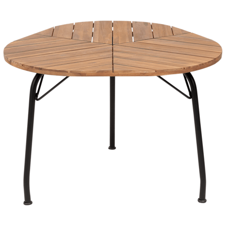 Puutarhapöytä VARENNA 106 cm 103 cm Akaasia Ruskea
