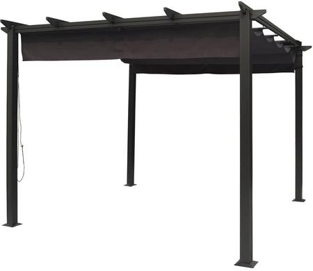 Pergola katteella 2,5 x 2,5 m, Mayer Garden