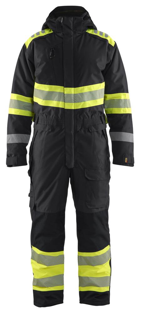 Blåkläder 672019779933XXS Talvihaalari huomioväri, musta/keltainen XXS